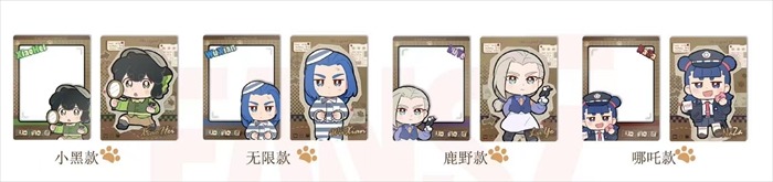 【FansZ】羅小黒戦記2 妖霊探案簿シリーズ ポラロイド&集合クリアカードセット・ロ小黒ver.