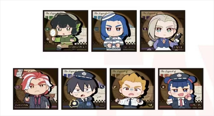 【FansZ】羅小黒戦記2 妖霊探案簿シリーズ ミニ色紙 ブラインドパック 1BOX入数：7