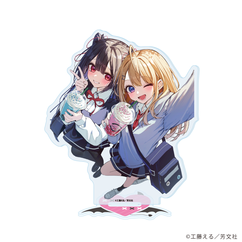 【A3】アクリルスタンド「江口さんちの純情サキュバス」01/A（公式イラスト）