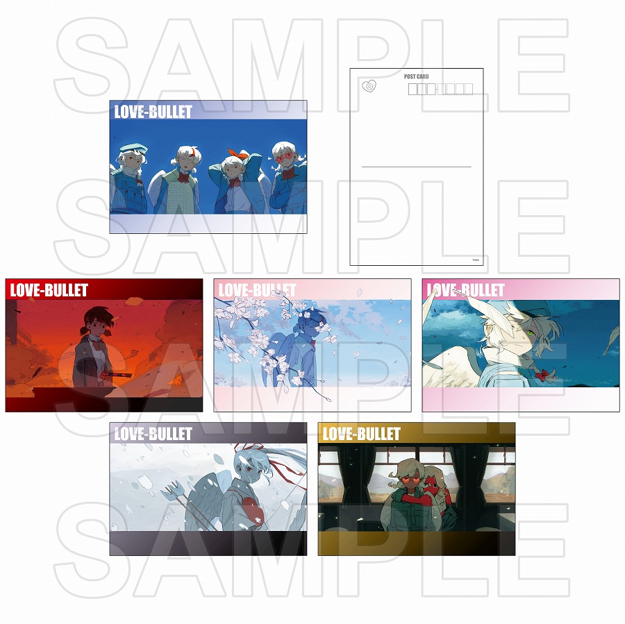 【KADOKAWA】ラブ・バレット ポストカードセット JP