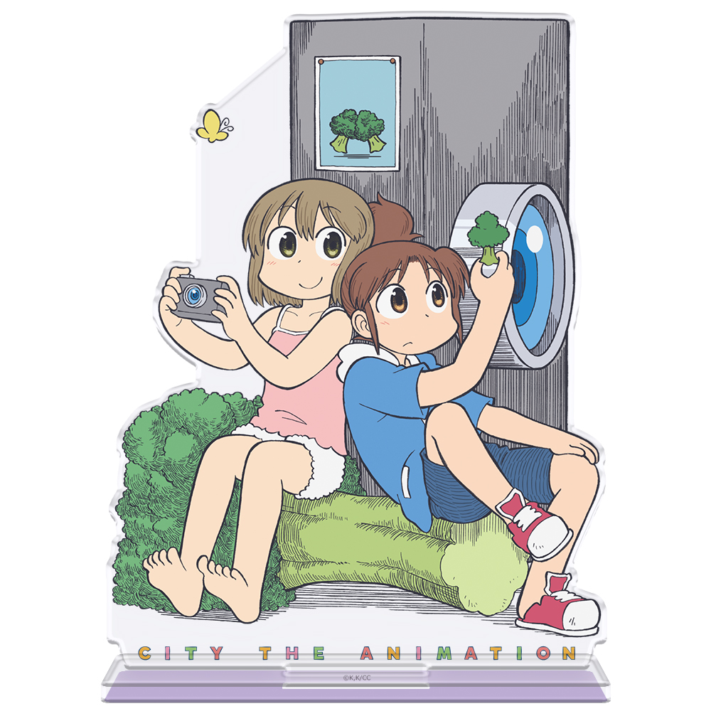 【アズメーカー】CITY THE ANIMATION アクリルキャラスタンド 南雲美鳥&にーくら