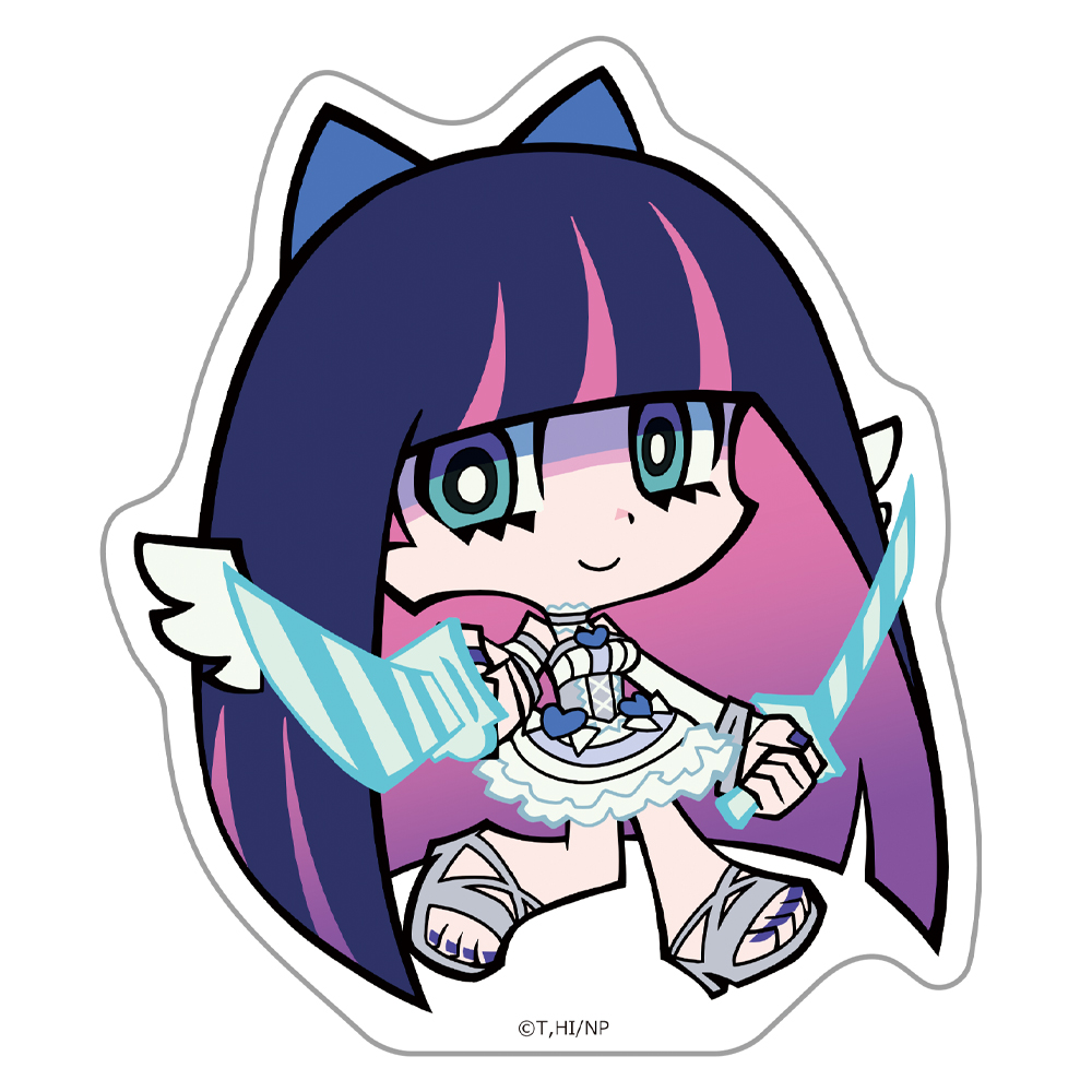 【アズメーカー】New PANTY & STOCKING with GARTERBELT ダイカットステッカー ストッキング 天使ver.