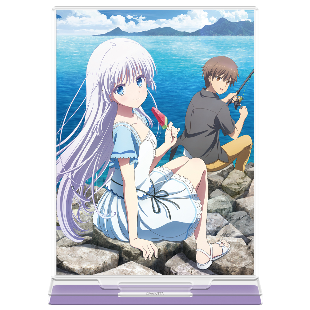 【アズメーカー】Summer Pockets アクリルキャラスタンド 鳴瀬 しろは編ビジュアル