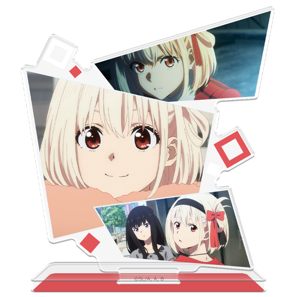 【アズメーカー】リコリス・リコイル アクリルキャラスタンド 錦木千束 場面写ver.01