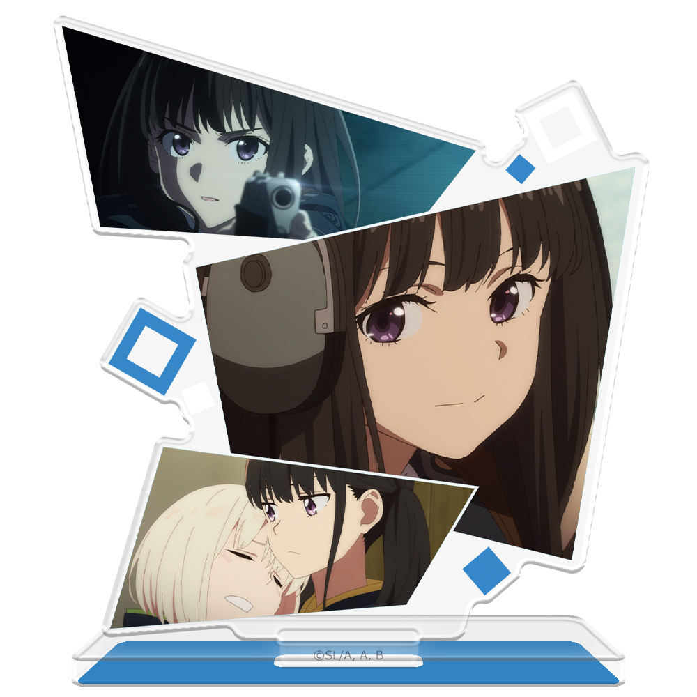 【アズメーカー】リコリス・リコイル アクリルキャラスタンド 井ノ上たきな 場面写ver.01