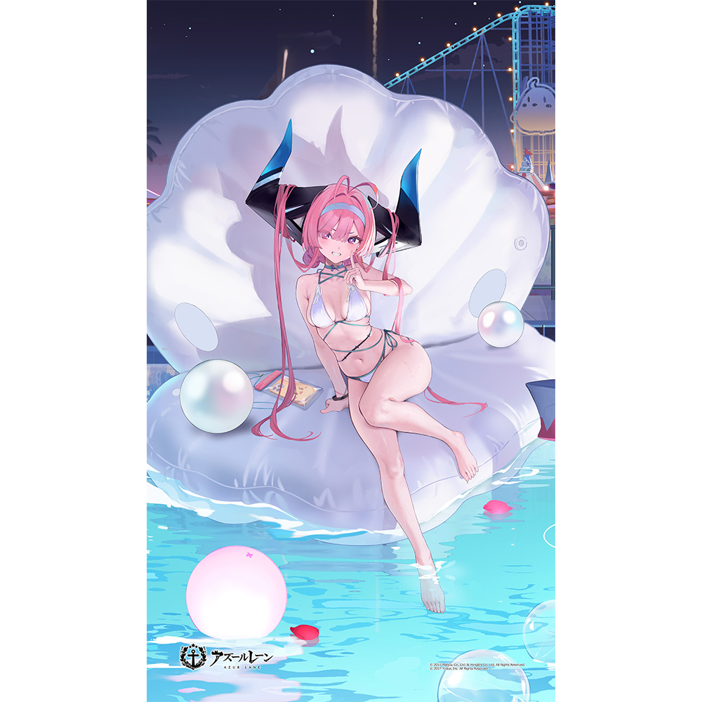 【カーテン魂】アズールレーン シーツ （プリンツ・ループレヒト/ミッドナイト・パール）