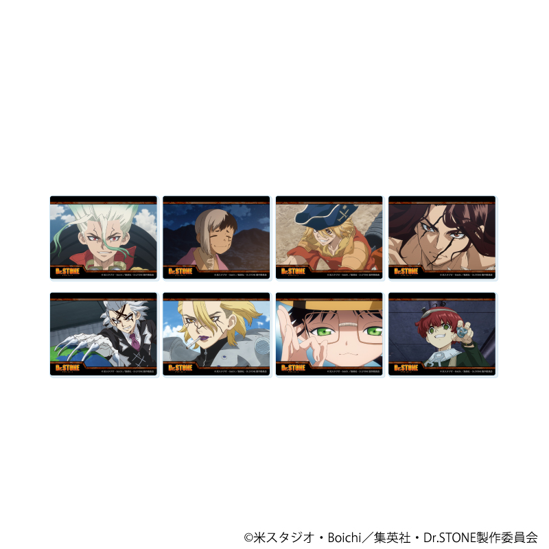 【A3】アクリルカード「Dr.STONE」14/ブラインド（全8種）（場面写イラスト） 1BOX入数：8