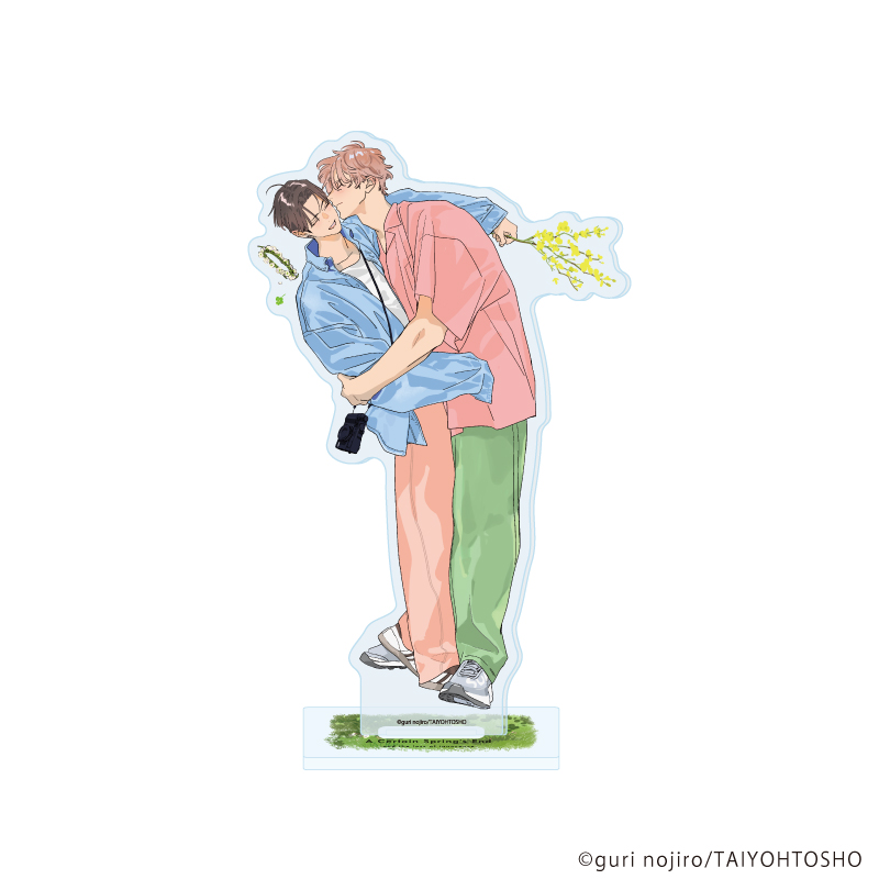 【A3】アクリルスタンド「野白ぐり A HOLIDAY Picnic Mood」03/それは春の終わりに（描き下ろしイラスト）