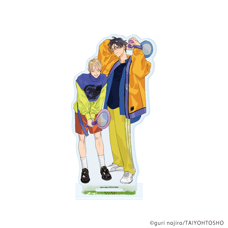 【A3】アクリルスタンド「野白ぐり A HOLIDAY Picnic Mood」05/雷々来世（描き下ろしイラスト）