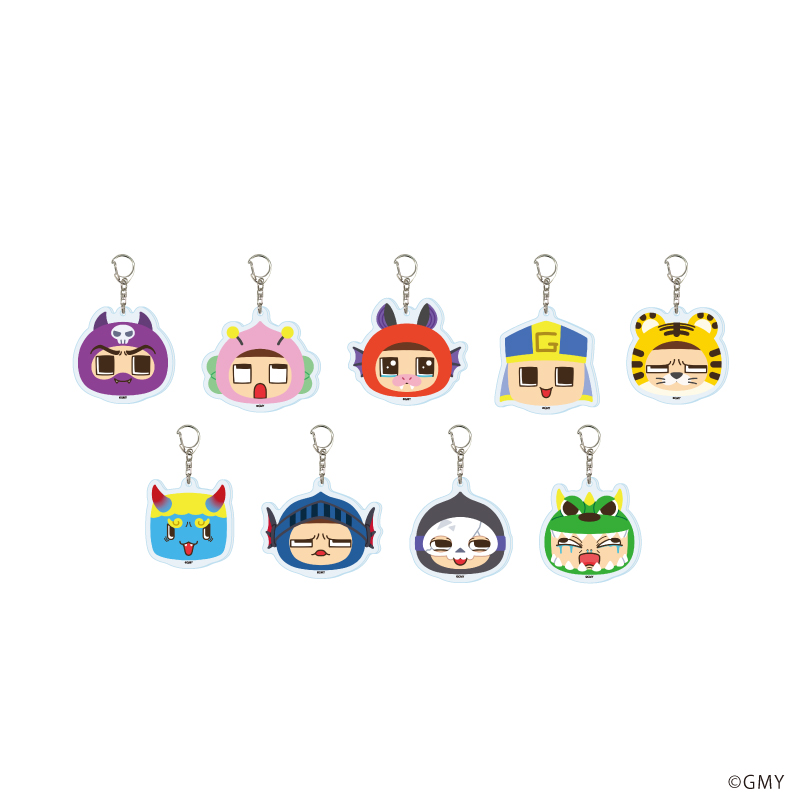 【A3】アクリルキーホルダー「ぐちおくん出世マウンテン」02/ブラインド（全9種）（公式イラスト） 1BOX入数：9