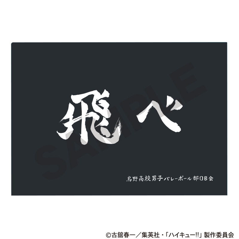 【クラックス】ハイキュー！！ シングルクリアファイル 烏野高校