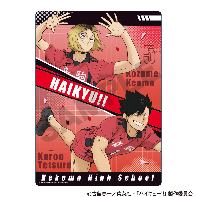 【クラックス】ハイキュー！！ 下敷き 音駒高校