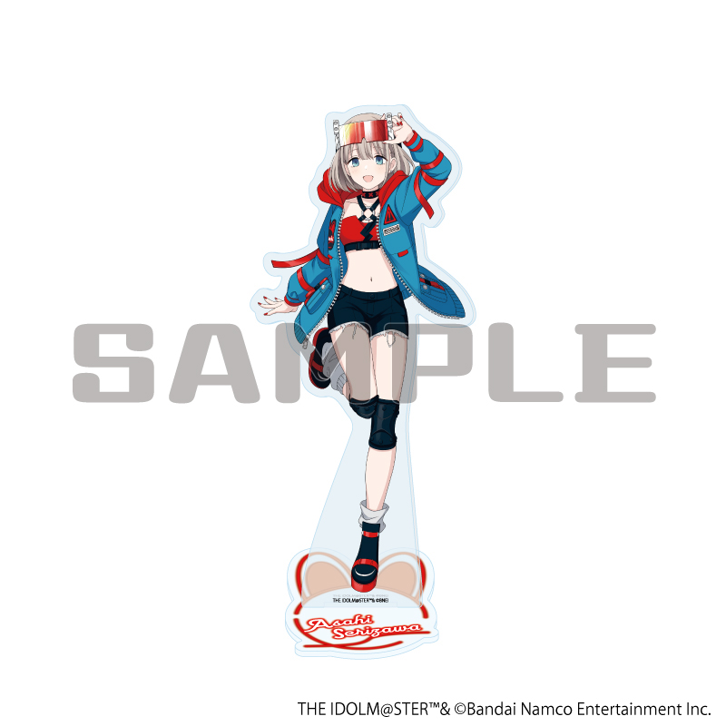 【A3】アクリルスタンド「アイドルマスター シャイニーカラーズ」13/芹沢あさひ オリジナル衣装ver.（描き下ろしイラスト）