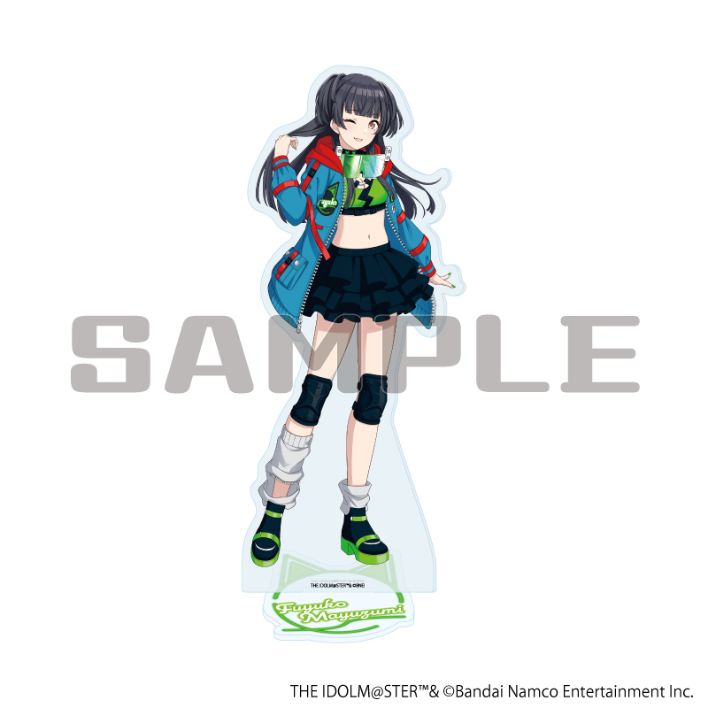 【A3】アクリルスタンド「アイドルマスター シャイニーカラーズ」14/黛 冬優子 オリジナル衣装ver.（描き下ろしイラスト）