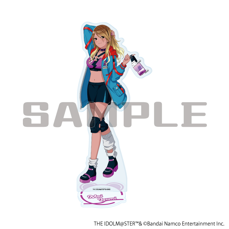 【A3】アクリルスタンド「アイドルマスター シャイニーカラーズ」15/和泉愛依 オリジナル衣装ver.（描き下ろしイラスト）