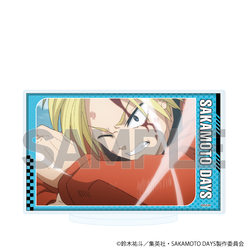 【A3】アクリルスタンド「SAKAMOTO DAYS」70/朝倉シン（場面写イラスト）