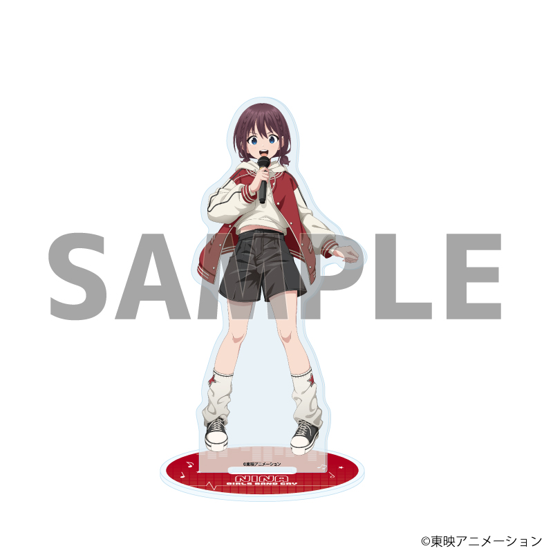 【A3】アクリルスタンド「ガールズバンドクライ」06/井芹仁菜（描き下ろしイラスト）