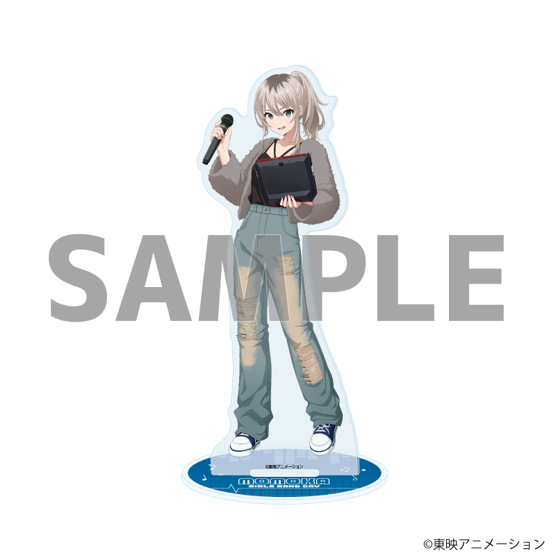 【A3】アクリルスタンド「ガールズバンドクライ」07/河原木桃香（描き下ろしイラスト）