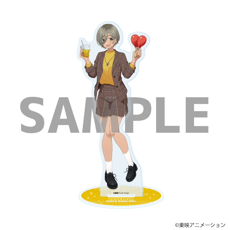 【A3】アクリルスタンド「ガールズバンドクライ」10/ルパ（描き下ろしイラスト）