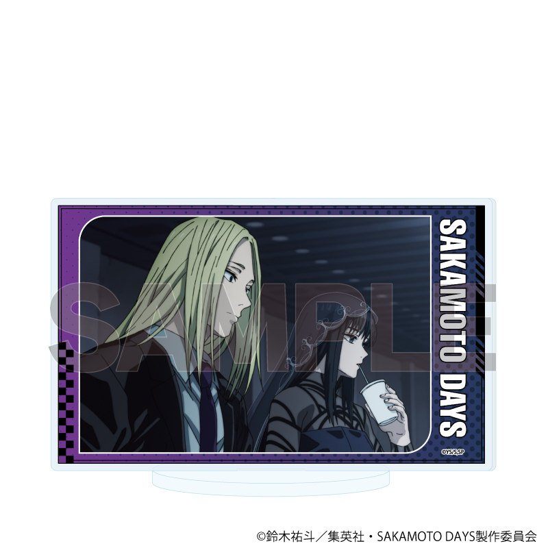 【A3】アクリルスタンド「SAKAMOTO DAYS」72/神々廻&大佛（場面写イラスト）