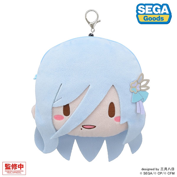 【セガ フェイブ】プロジェクトセカイ カラフルステージ！ feat. 初音ミク ふわぷち リール付きフェイスポーチ 日野森 雫