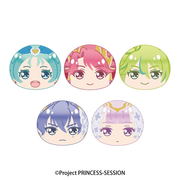 【エンスカイ】プリンセッション・オーケストラ おまんじゅうにぎにぎマスコット 1BOX入数：5