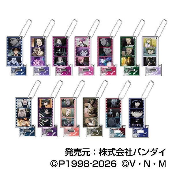 【ハセ・プロ】名シーンアクリルスタンドキーホルダー HUNTER×HUNTER Vol.6 幻影旅団BOX 1BOX入数：13