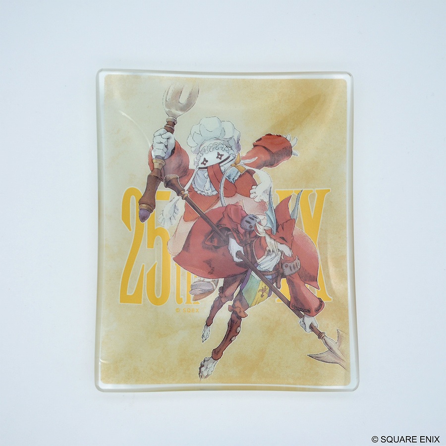 【スクウェア・エニックス】ファイナルファンタジーIX ガラスプレート クイナ&フライヤ