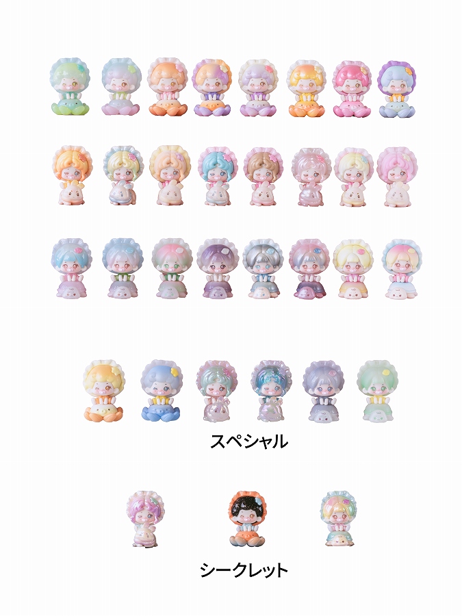 【STYLE OF ONE】Mikuku ファンタジー・バブル・ホールシリーズ トレーディングフィギュア 1BOX入数：10