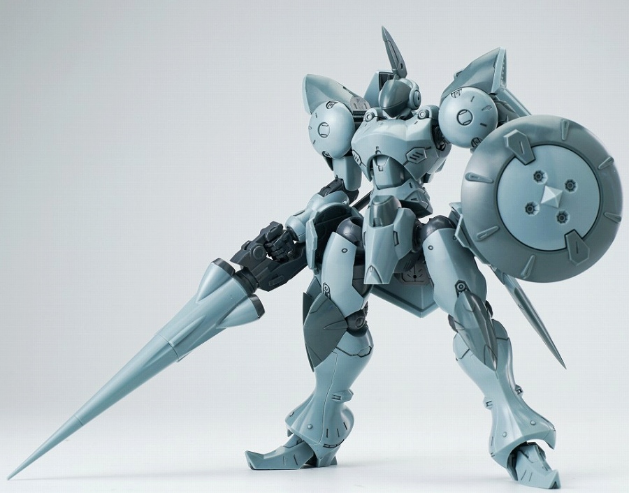 【SHEIK MAINLAND】ULTRA ACTION TROOPERシリーズ アクタイオーン 1/144スケールプラスチックモデルキット（ブルーグレー）