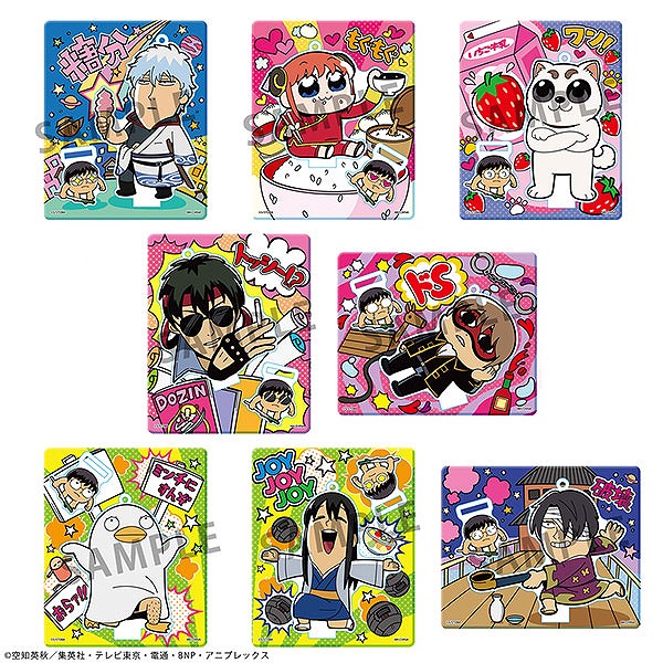 【メガハウス】銀魂×大川ぶくぶ 銀魂 シャンティ☆アクリルマスコット 1BOX入数：8