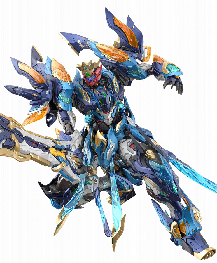 【MOTOR NUCLEAR】MNP-XH14A 天剣星-魔神四将-魔礼青 プラスチックモデルキット