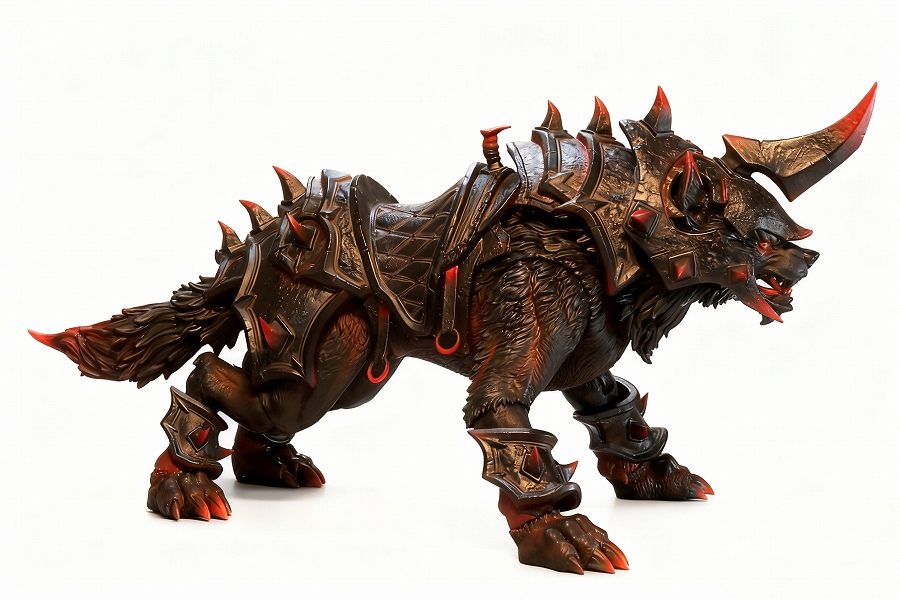 【Fish Toys】Wolf of glory（ウォルフ・オブ・グローリー） 特別版 ラバ 1/12スケール可動フィギュア