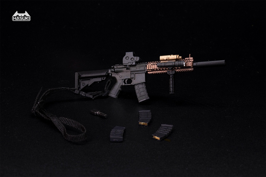 【HASUKI】WM-04B 1/12スケール MK18 装備セット（ブラック）