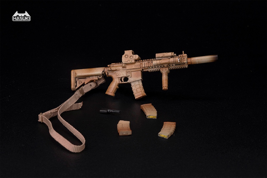 【HASUKI】WM-04C 1/12スケール MK18 装備セット（迷彩）