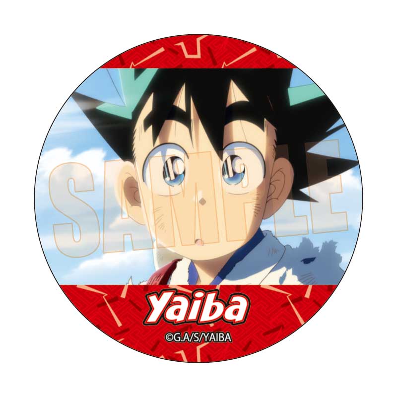 【ベルハウス】メモリーズ缶バッジ 真・侍伝YAIBA/鉄 刃