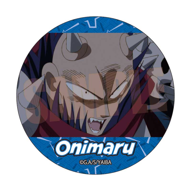 【ベルハウス】メモリーズ缶バッジ 真・侍伝YAIBA/鬼丸 猛A