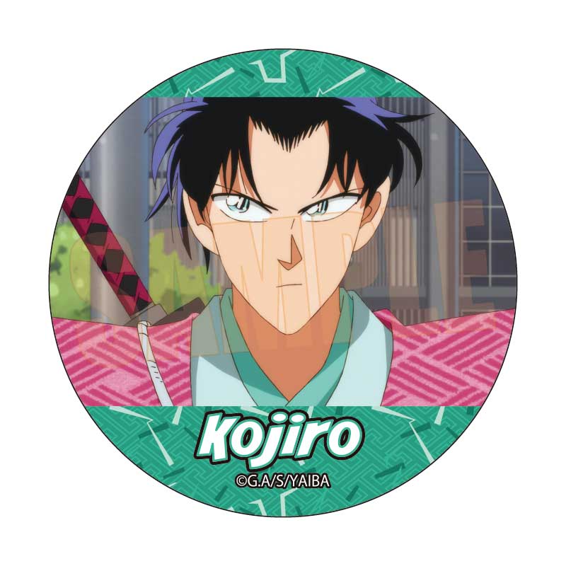 【ベルハウス】メモリーズ缶バッジ 真・侍伝YAIBA/佐々木 小次郎