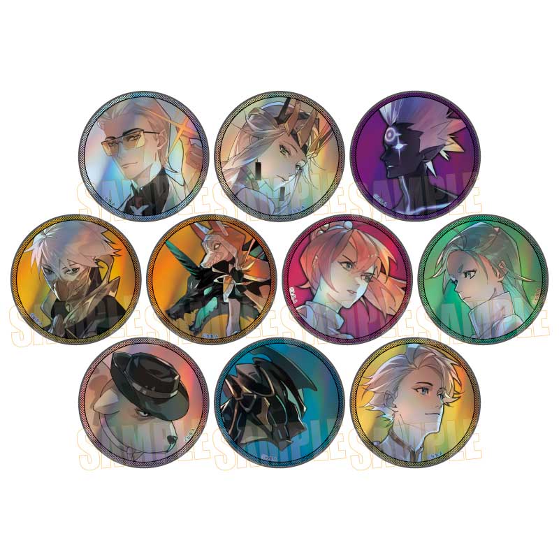 【ベルハウス】トレーディングホログラム缶バッジ アニメ「TO BE HERO X」 1BOX入数：10