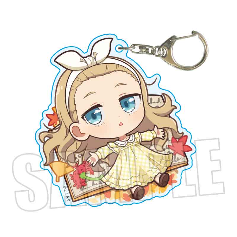 【ベルハウス】ちょいデカアクリルキーホルダー TVアニメ「リコリス・リコイル」/クルミ（読書）