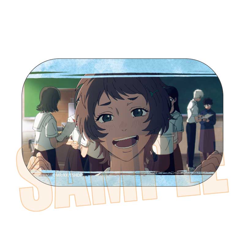 【ベルハウス】メモリーズスクエア缶バッジ 光が死んだ夏/山岸 朝子