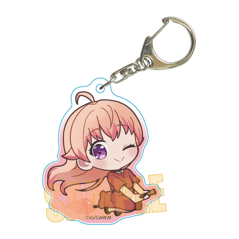 【ベルハウス】ぷかっしゅアクリルキーホルダー TVアニメ『ウィッチウォッチ』/若月 ニコ