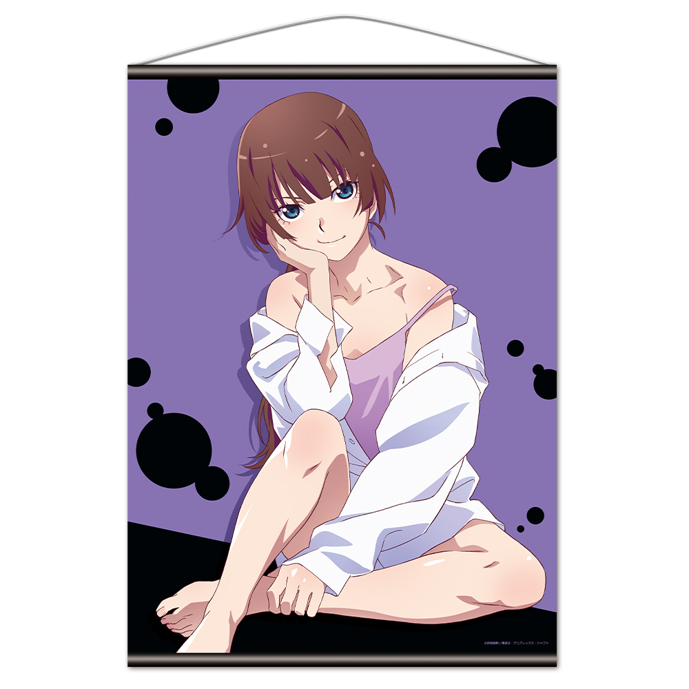 【アズメーカー】＜物語＞シリーズ B2タペストリー 戦場ヶ原ひたぎ シャツver.