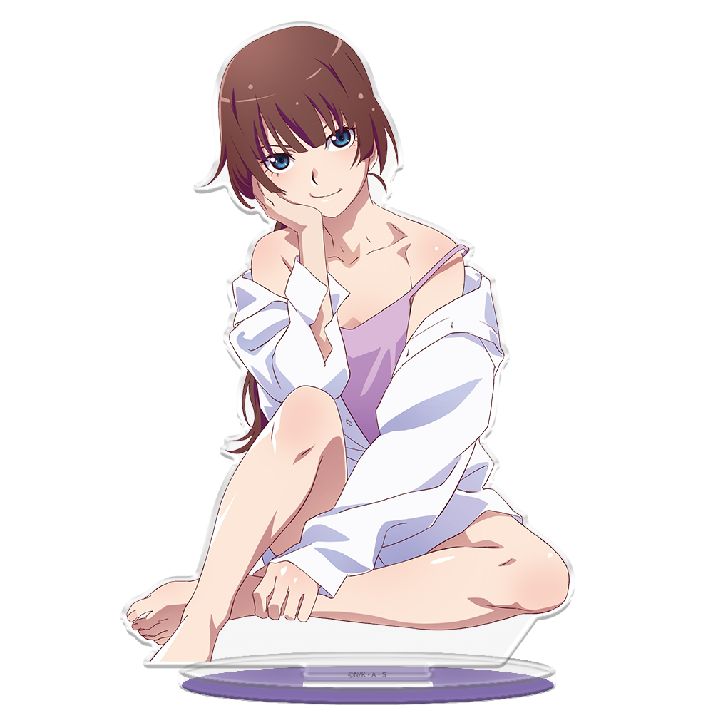 【アズメーカー】＜物語＞シリーズ アクリルキャラスタンド 戦場ヶ原ひたぎ シャツver.