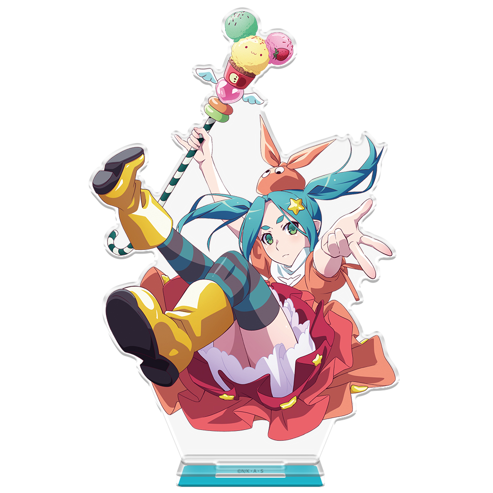【アズメーカー】＜物語＞シリーズ アクリルキャラスタンド 斧乃木余接 ステッキver.