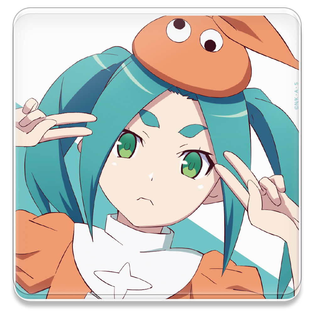 【アズメーカー】＜物語＞シリーズ アクリルコースター （スタンド付） 斧乃木余接