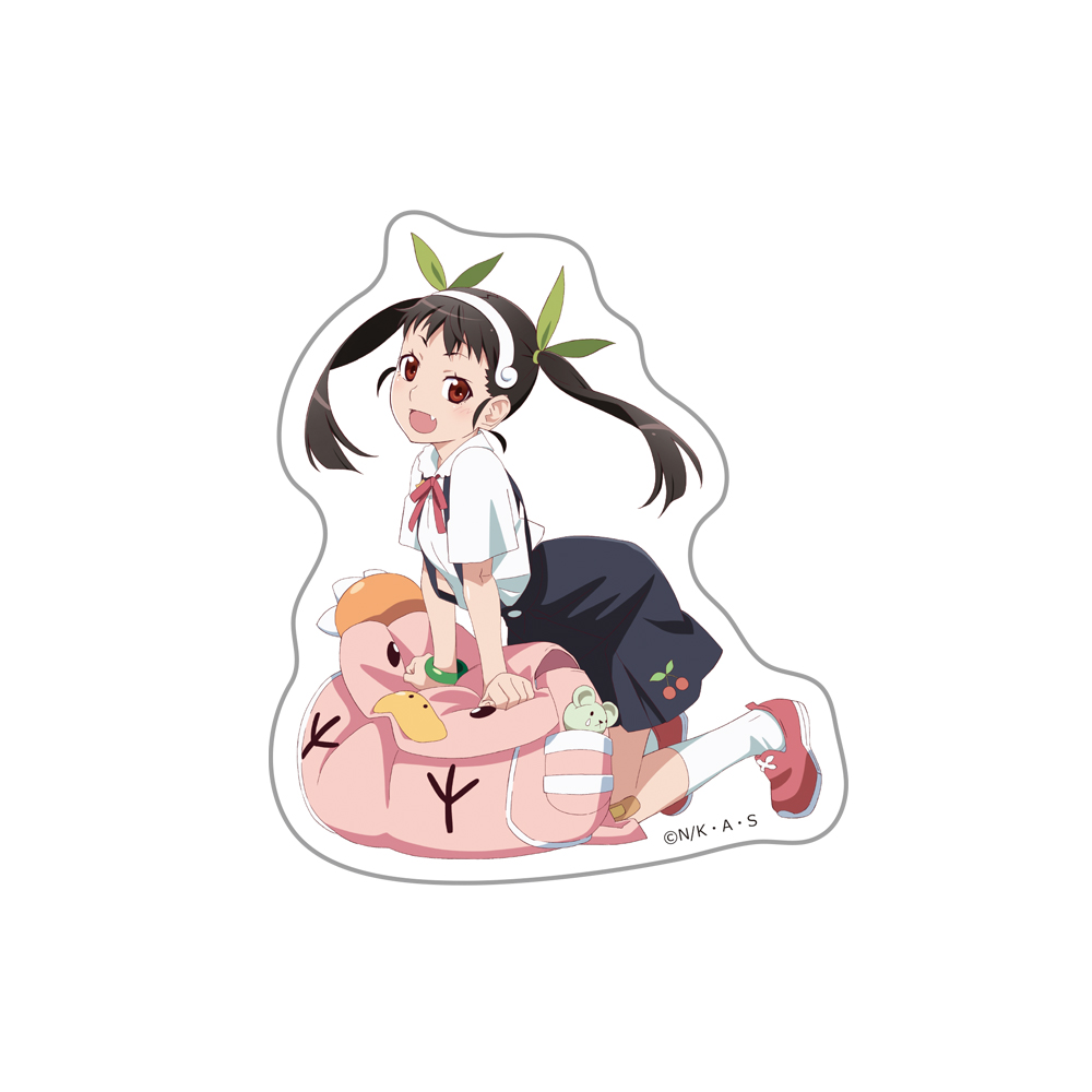 【アズメーカー】＜物語＞シリーズ ダイカットステッカー 八九寺真宵 vol.2