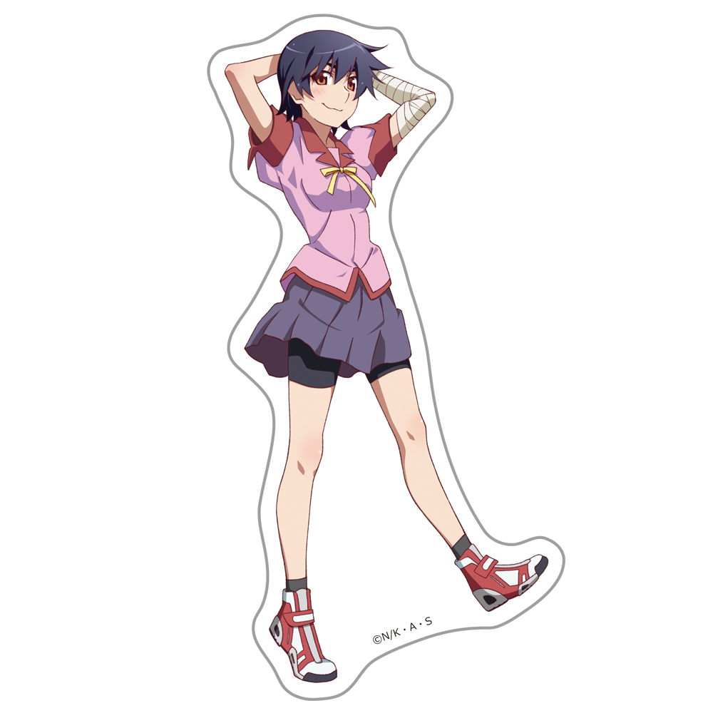 【アズメーカー】＜物語＞シリーズ ダイカットステッカー 神原駿河