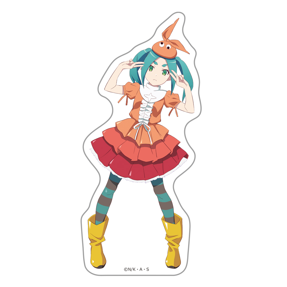 【アズメーカー】＜物語＞シリーズ ダイカットステッカー 斧乃木余接