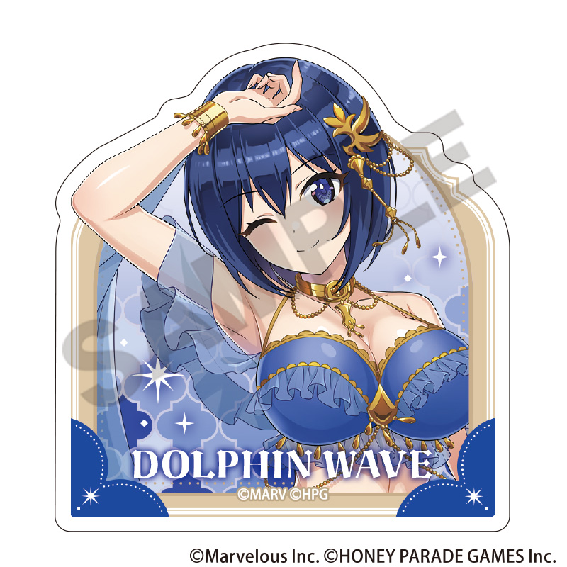 【クラックス】ドルフィンウェーブ スタンドメモクリップ 都条みちる 踊り子